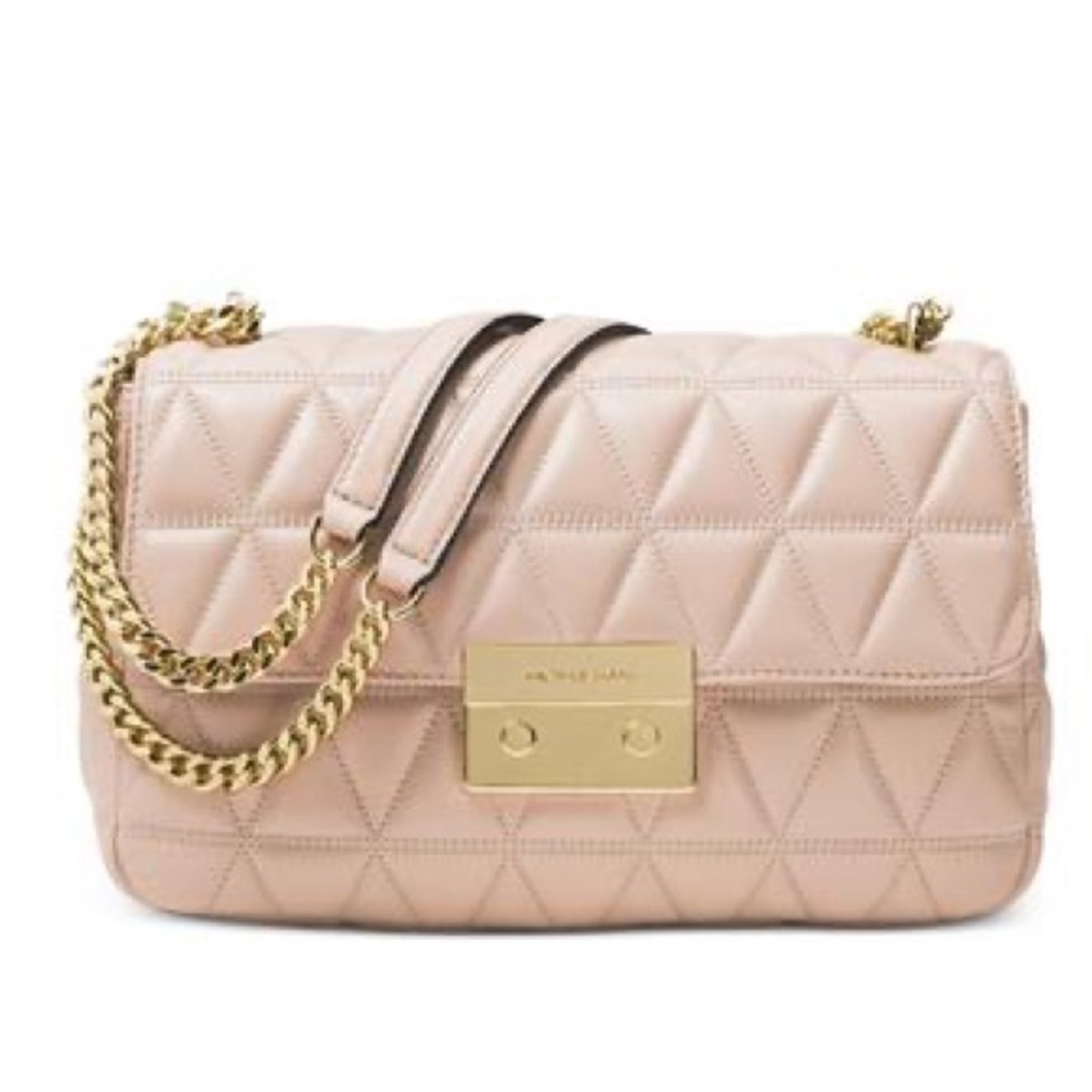 Michael Kors Light Pink Bag with Rose Gold